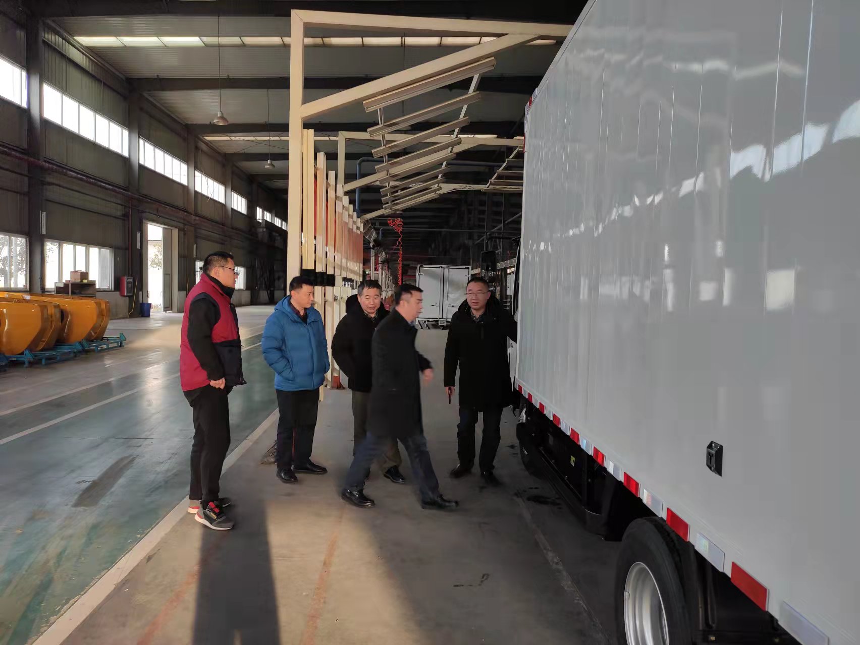 熱烈歡迎上汽大通領(lǐng)導(dǎo)來我司參觀！